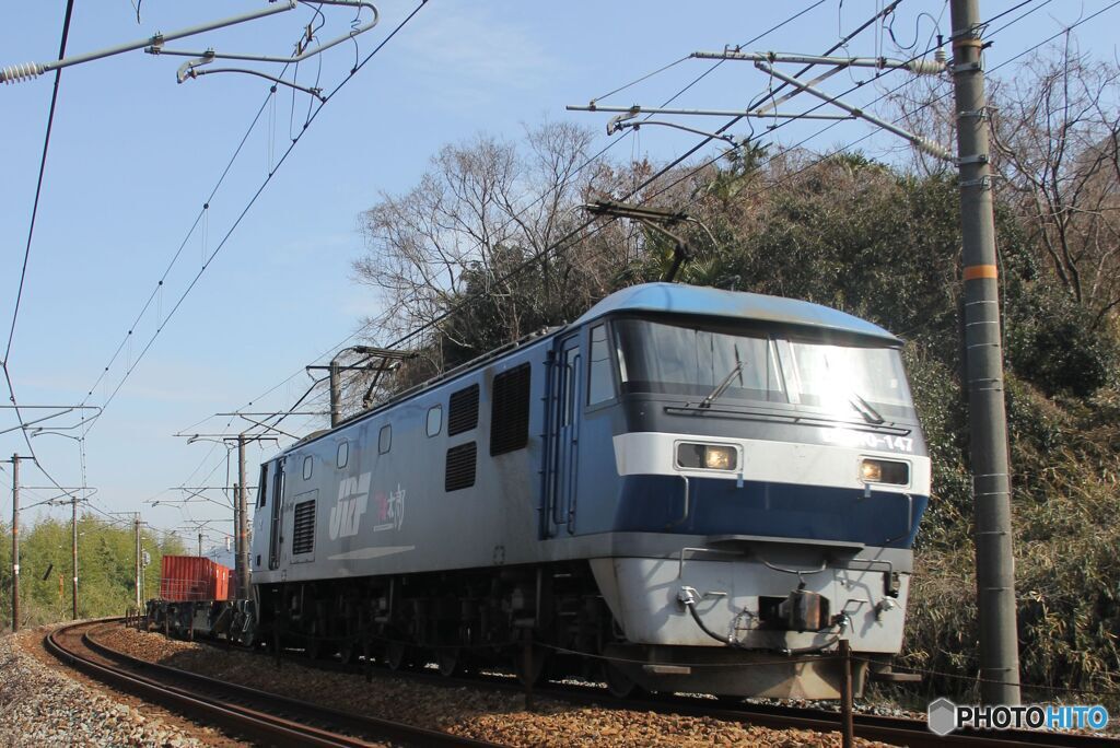 下り貨物　EF210-147