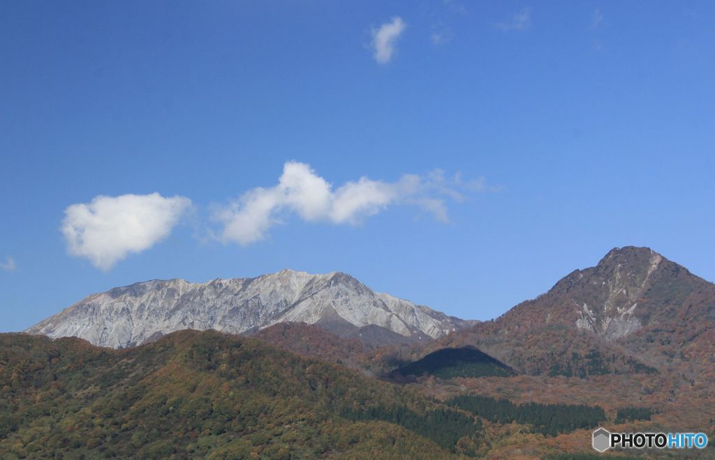 二つの秀峰