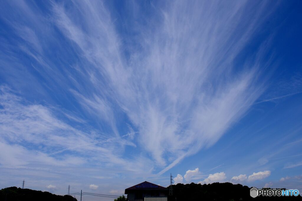 広がる雲
