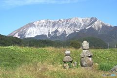 秋の大山　御机から