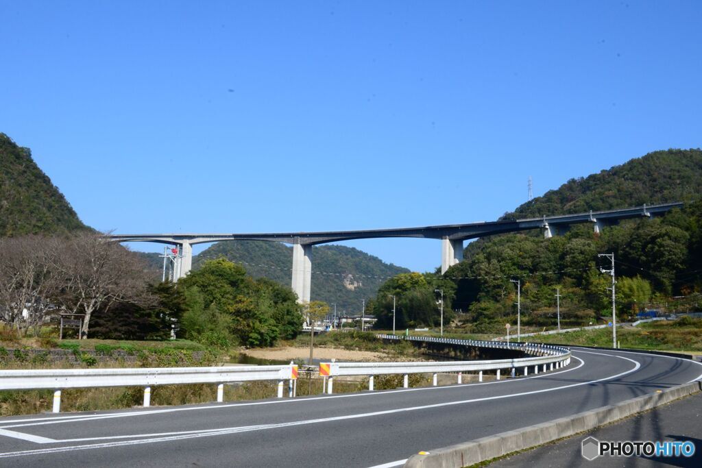 岡山道で一番高い橋