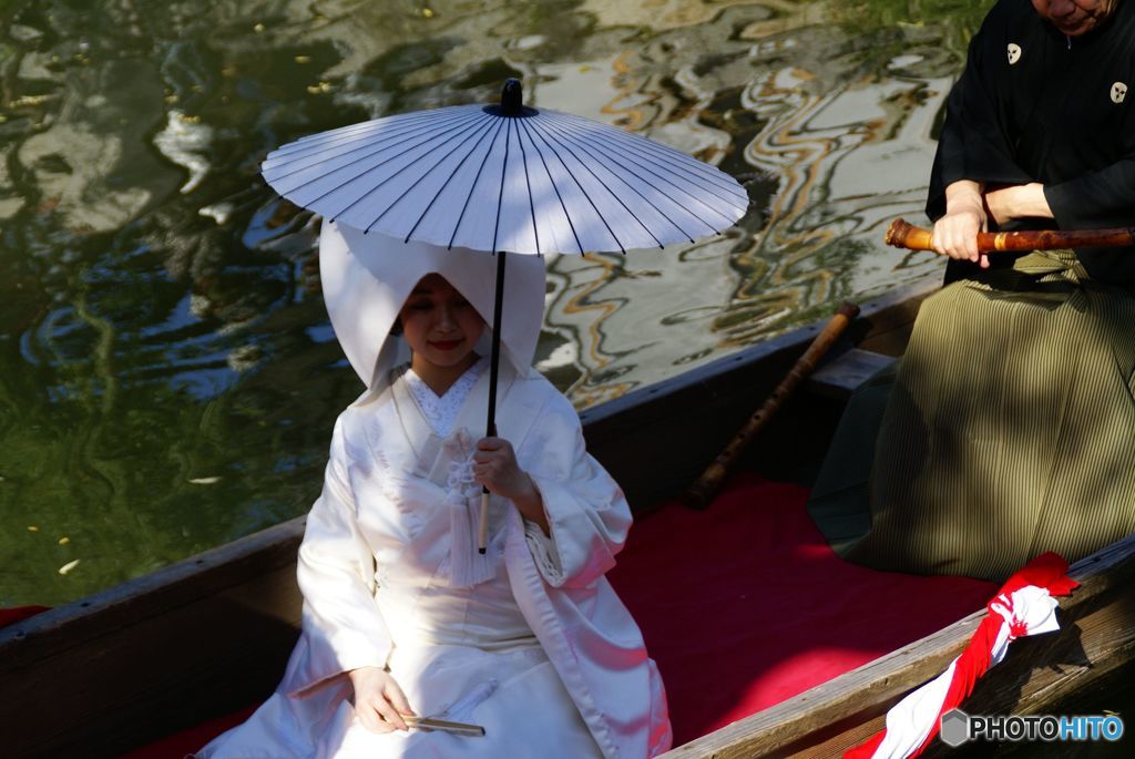 美観地区かいわい　散歩（１３）　花嫁