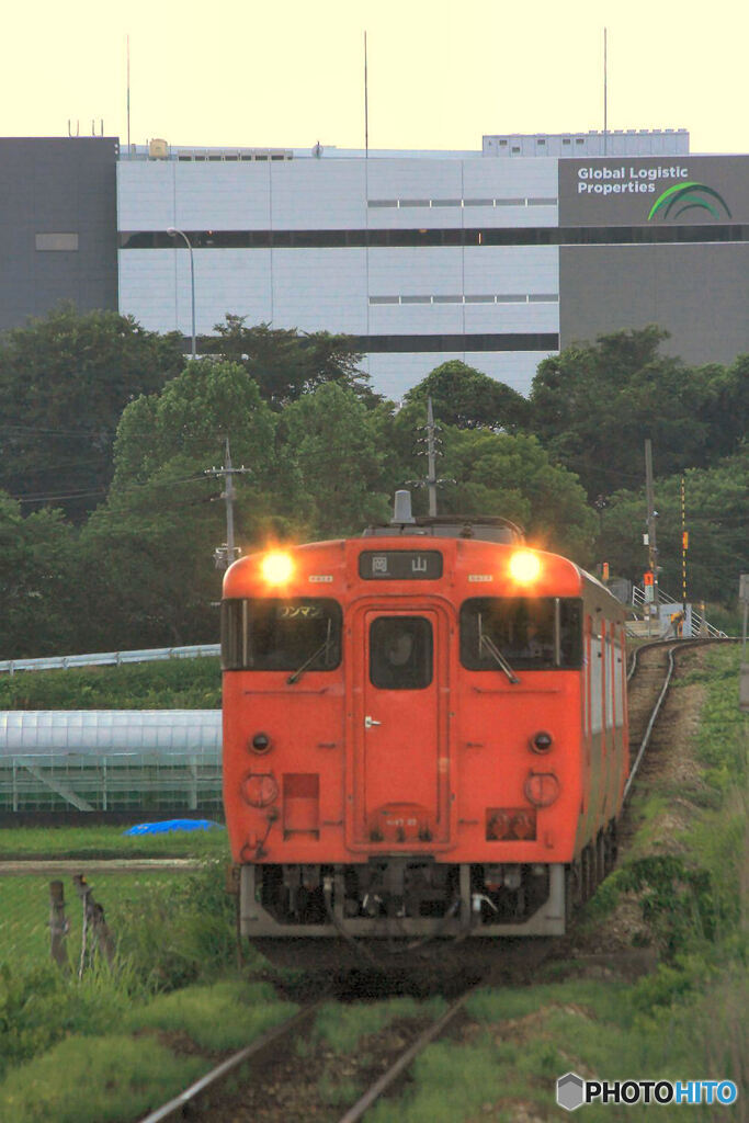 のぼり　岡山行き