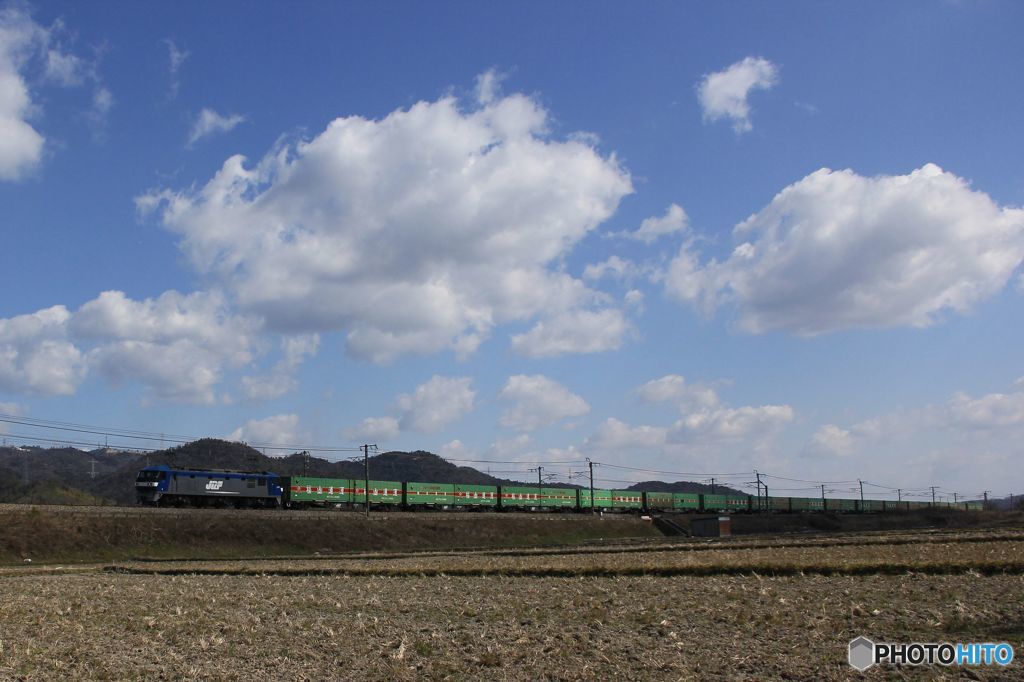 運送会社専用貨物列車