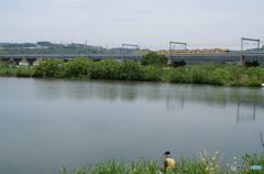 列車のある風景