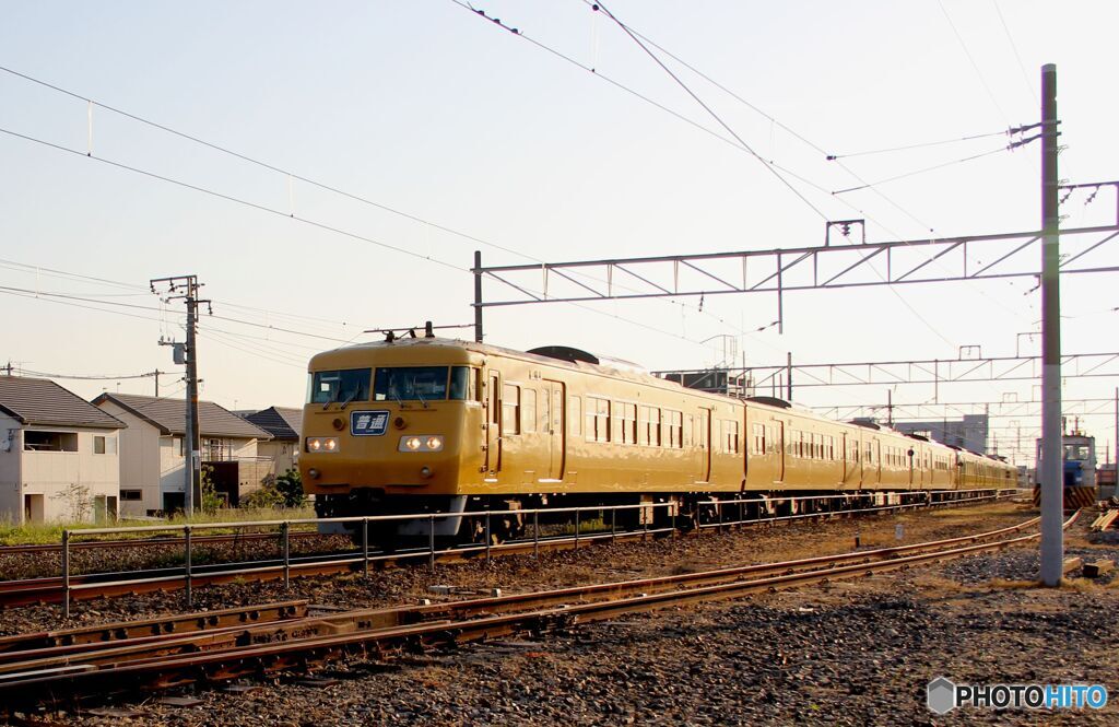 117系　８連　５７０３M