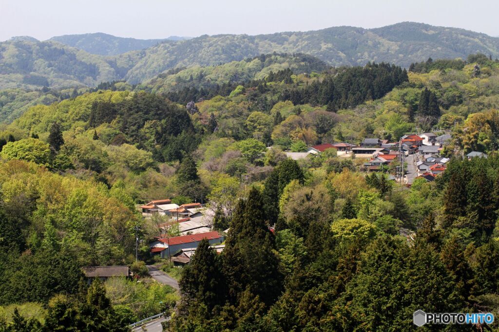 山上の集落