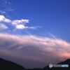 日没前南の空の雲　　6月21日