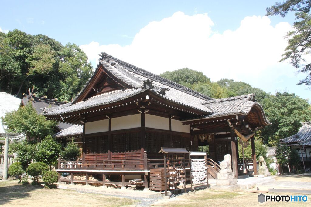 神社探訪　真止戸山神社　拝殿