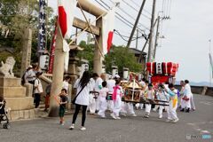 千歳楽・神輿巡幸　神島神社