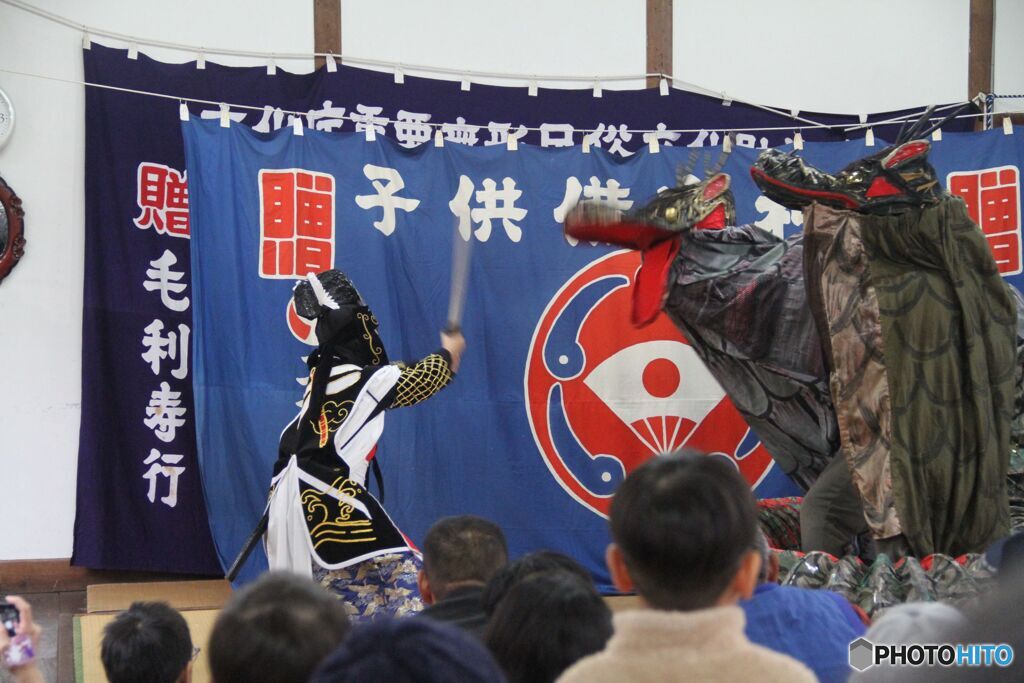 子供備中神楽　大蛇退治