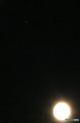土星と月