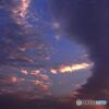6月21日仰ぎ見る夕刻の雲