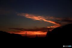 6月22日の夕景