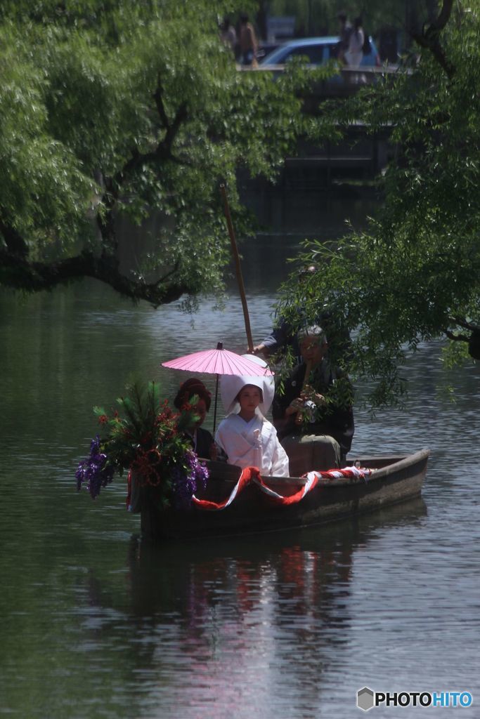 瀬戸の花嫁川船流し.1
