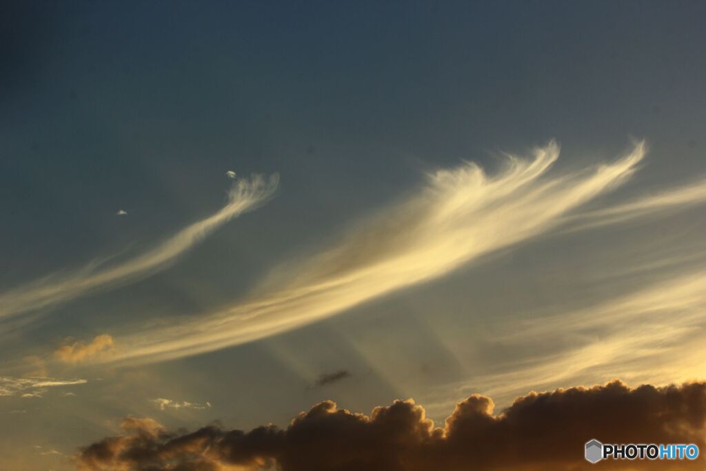 流れる雲