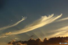 流れる雲