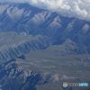 天山山脈を越えて　テーブル状の大地