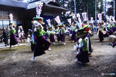 秋祭り　八幡宮境内にて