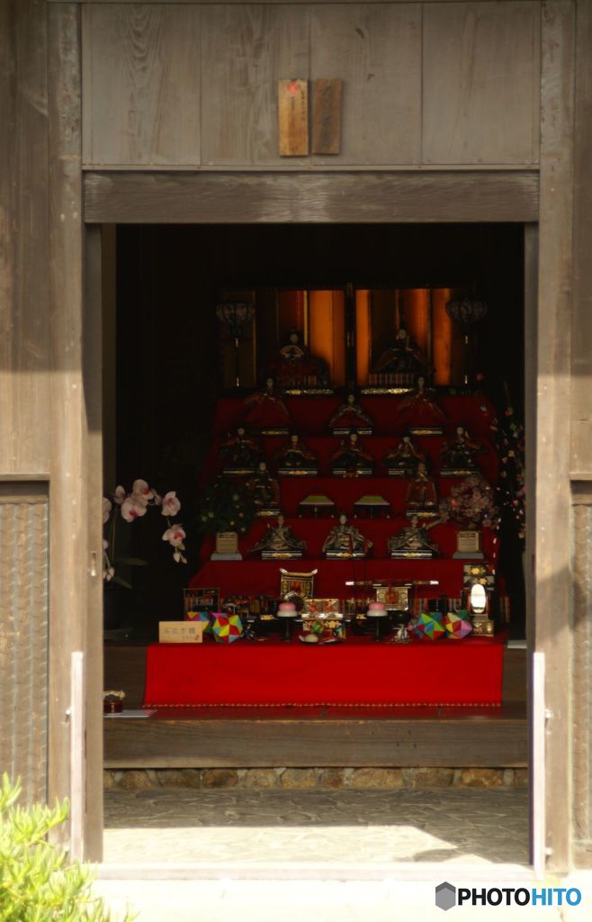 八朔　　牛窓の半年遅れのお雛様