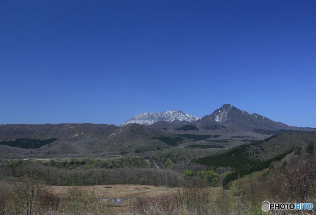 大山南壁　と　烏ヶ山