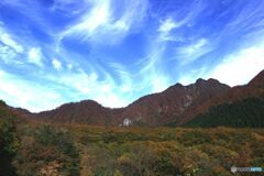 シリーズ大山　紅葉始まる大山スカイラインから