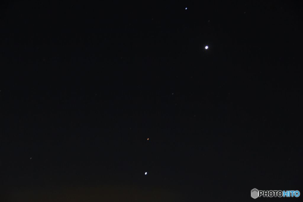 金星、火星、木星