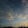 日没前の空