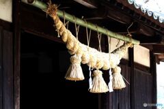 氏神様の注連縄