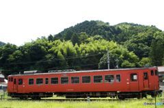 津和野駅で待機の　キハ40