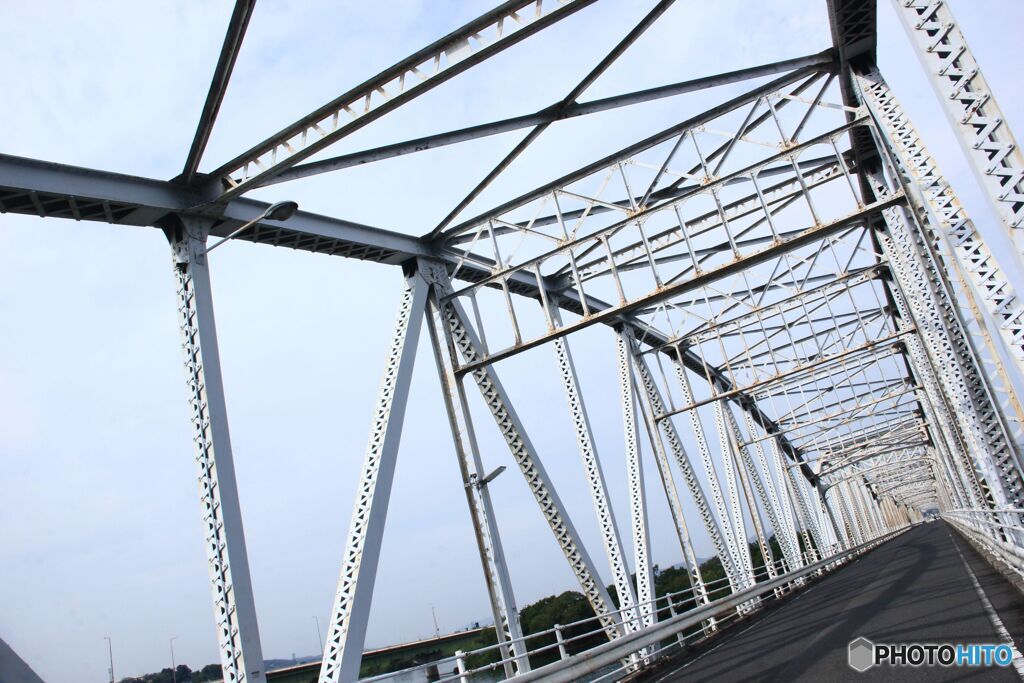 旧　国道2号の　霞橋