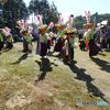 午後まじかの踊りと影