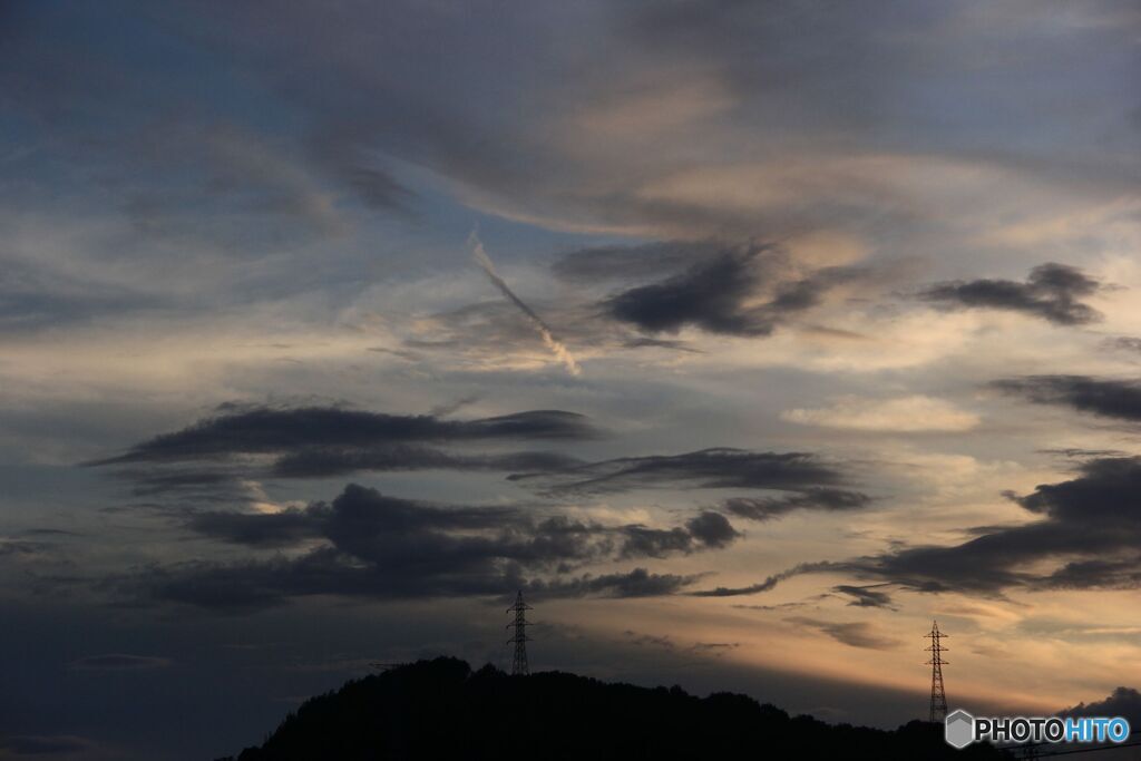 日没の情景 (その１）