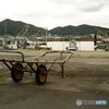 漁港にて