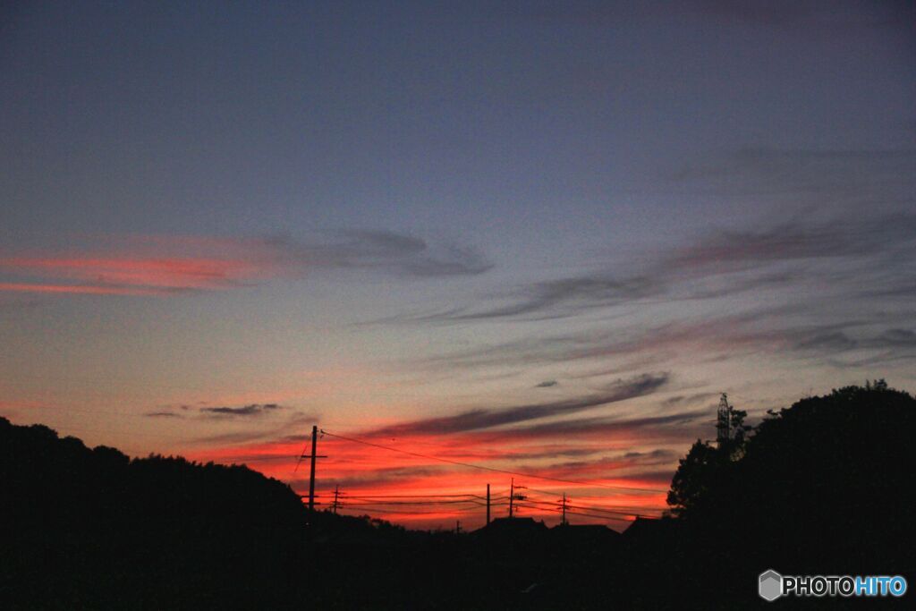 夕空　6月20日