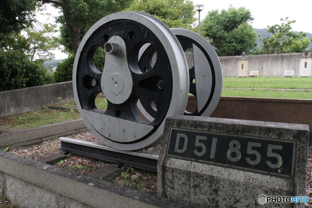 D 51 855　の動輪
