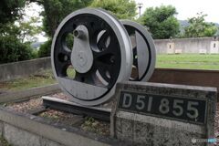 D 51 855　の動輪