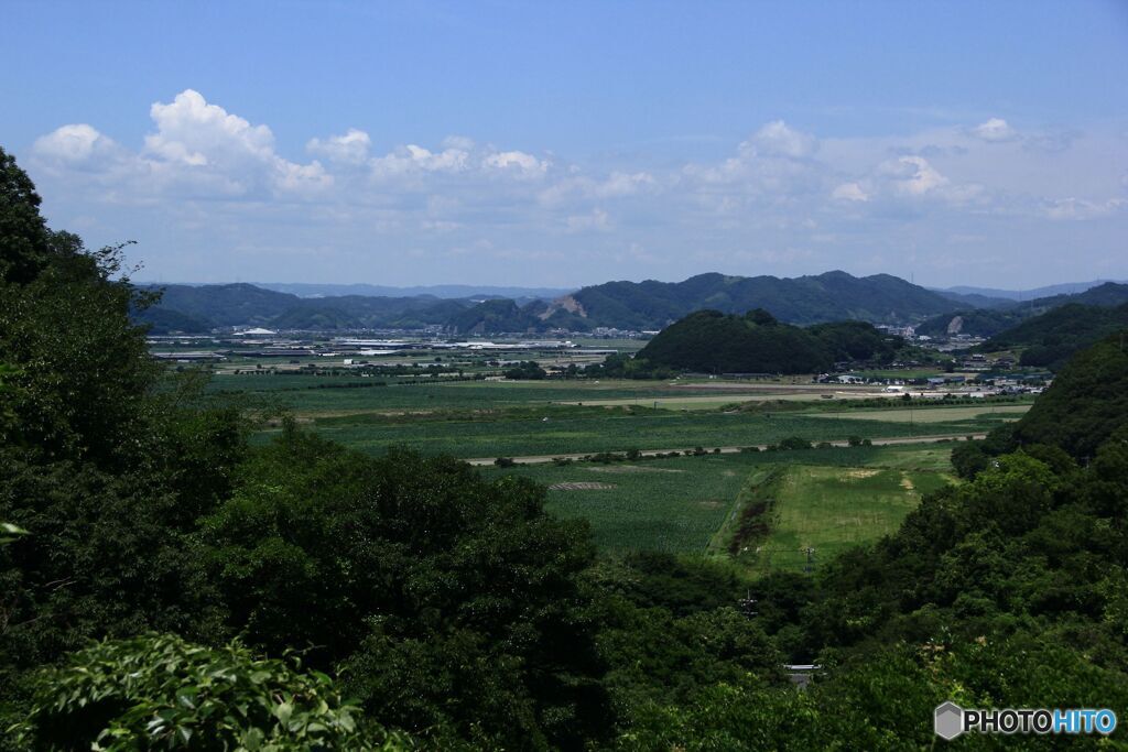 広大な干拓地