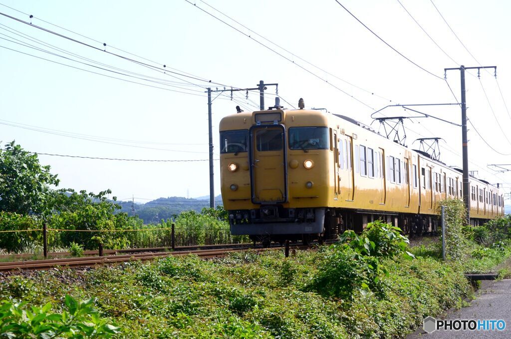 下り　普通列車　1717Ｍ