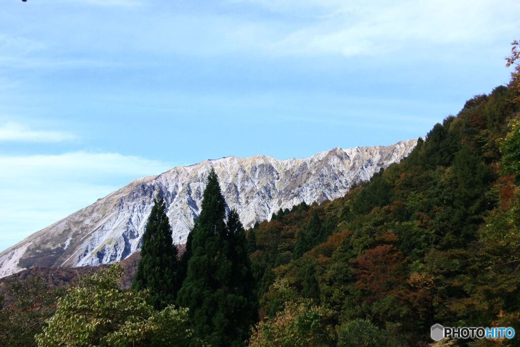 シリーズ大山　鍵掛峠の少しさきから
