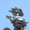 美観地区界隈　散歩・５　お寺の　鬼瓦