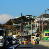 冬の雄大な富士山と一緒に...