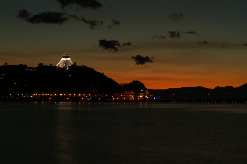 綺麗な夕日に間に合わない 2016 1/13 DSC02154