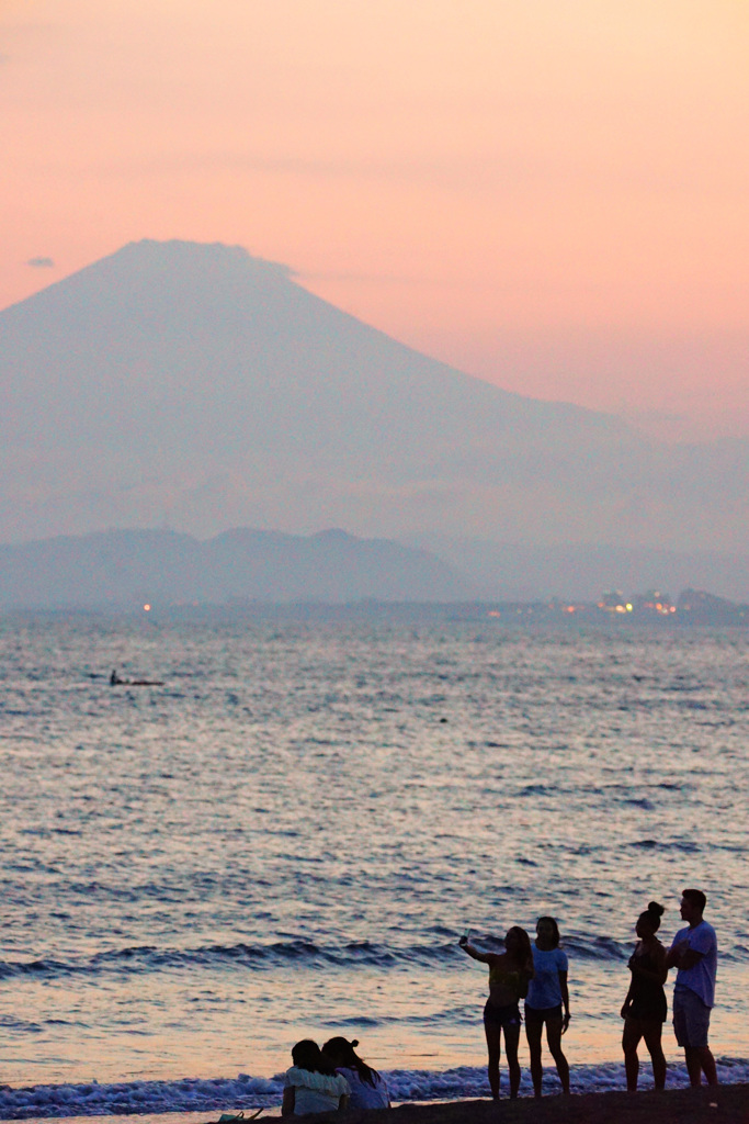 夕暮れの富士山が拝めたら...ラッキーだよね ②