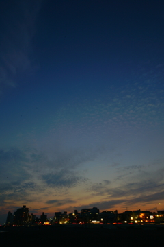 ほとんど真夏だった日の夕景 2016 6/18 DSC09227