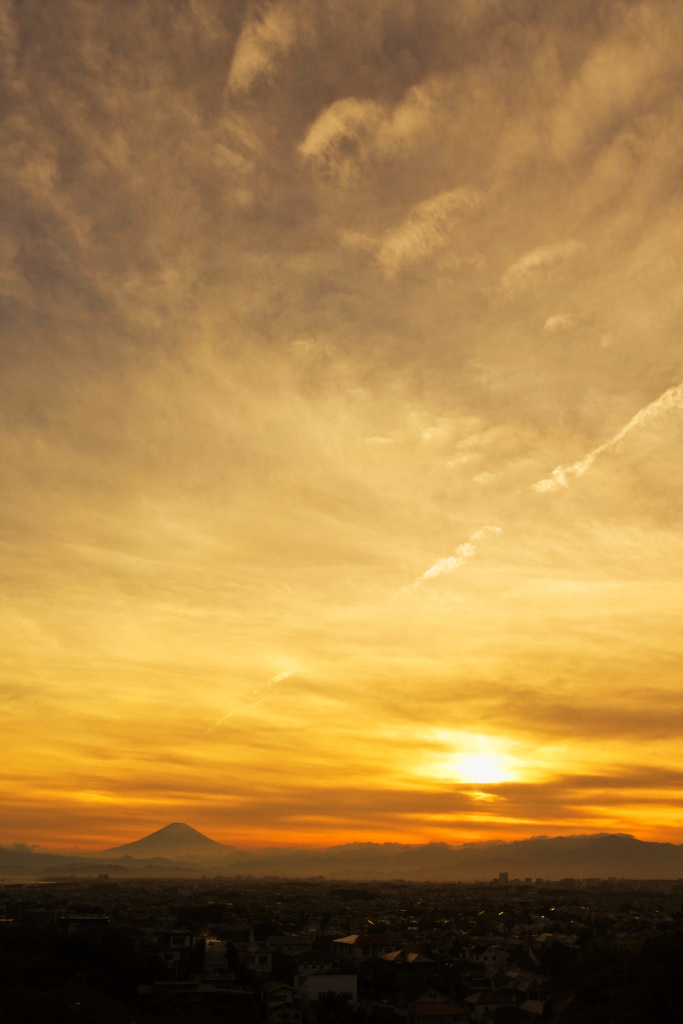 富士の夕景 ②