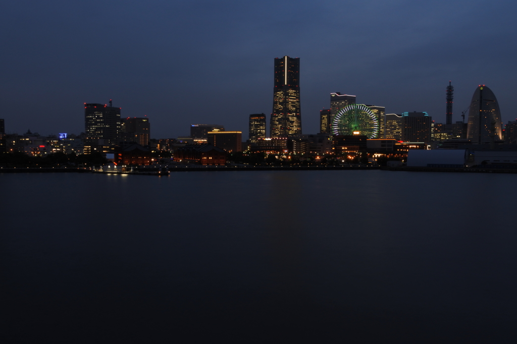 プリンセスに会えず傷心の横浜夜景 2016 4/25 DSC_0321