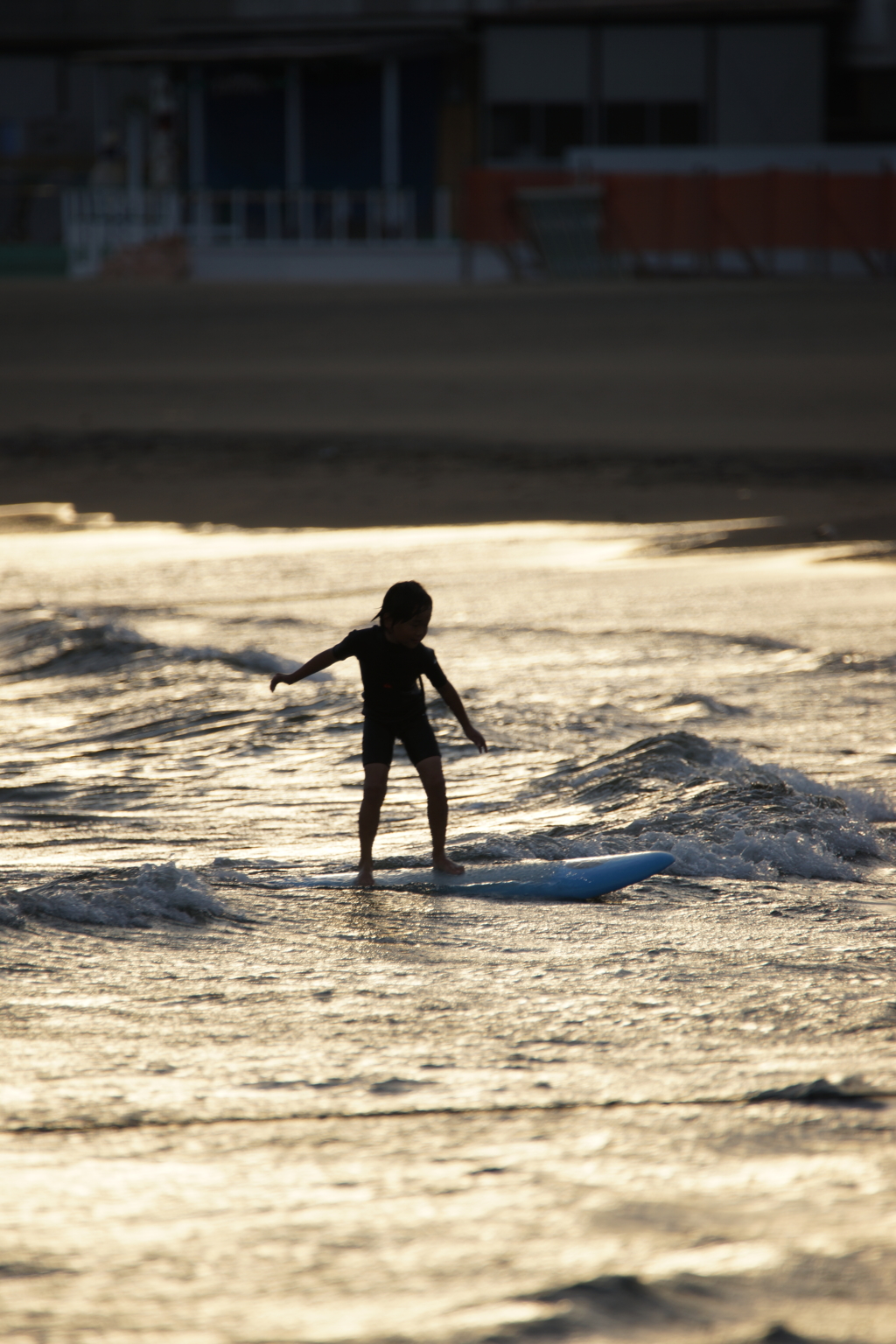 ちびっ子サーファー特訓中④ 2016 7//2 DSC04576