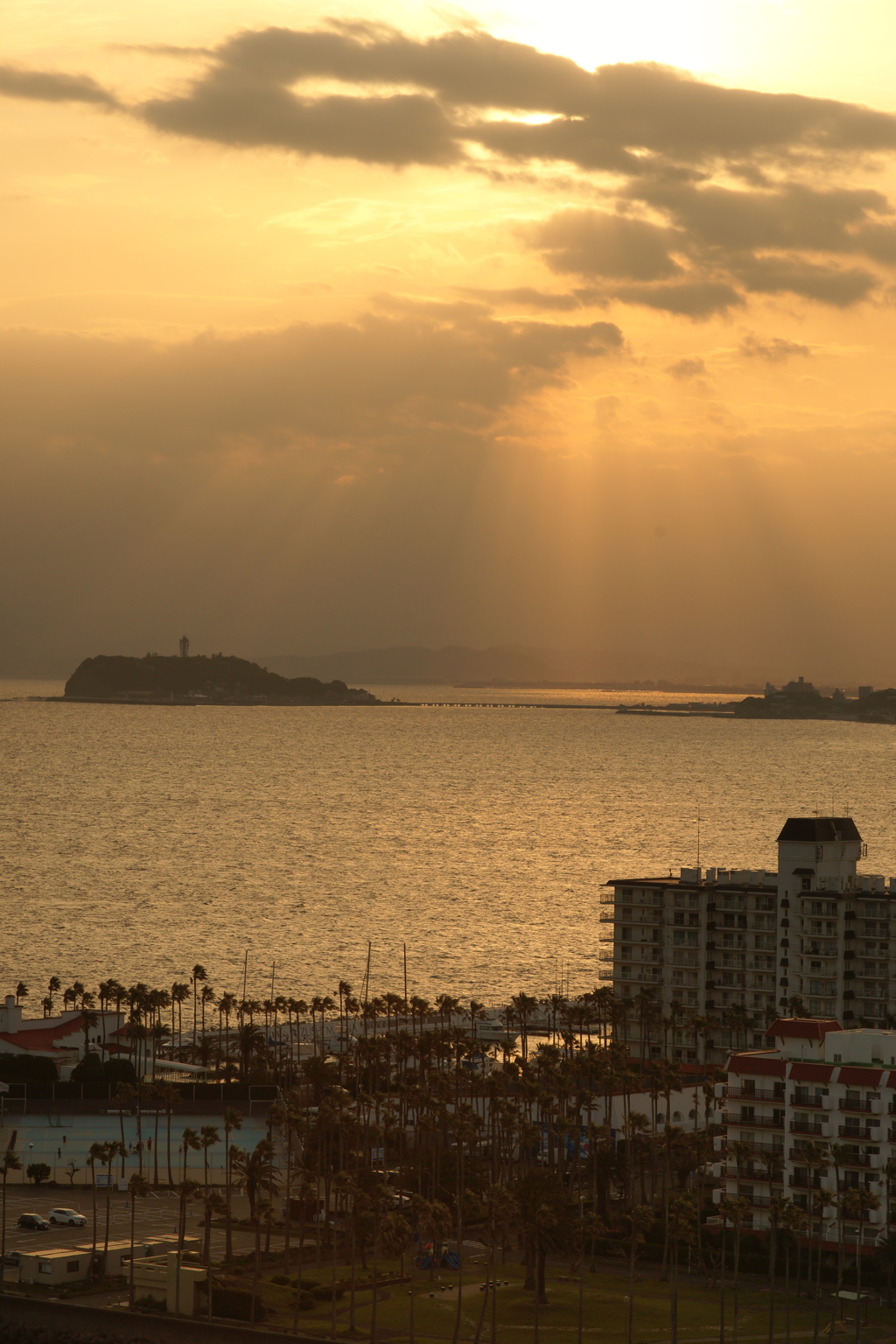 逗子マリーナの夕景 2016 4/20 DSC05362