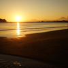 引き潮の腰越海岸 ぶら散歩 2015 11/4 DSC01200